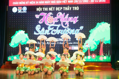 Trường tiểu học Trần Phú vào chung kết cuộc thi "Hoa nắng sân trường"