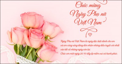 Sinh hoạt kỷ niệm 90 năm ngày thành lập Phụ nữ Việt Nam