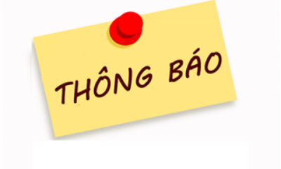 Thông báo về việc tổ chức dạy học 2 buổi/ ngày có bán trú