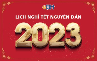 Thông báo lịch nghỉ Tết Nguyên đán Quý Mão 2023