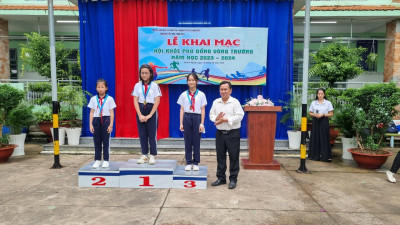 Khai mạc Hội khỏe Phù Đổng cấp trường năm học 2023 -  2024