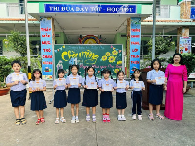 Sinh hoạt dưới cờ chào mừng ngày Nhà giáo Việt Nam 20/11