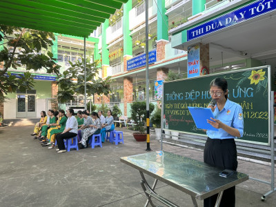 Hưởng ứng “Ngày thế giới tưởng niệm các nạn nhân tử vong  do tai nạn giao thông” năm 2023