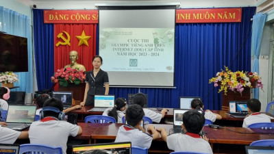 Tổ chức thi IOE cấp Tỉnh
