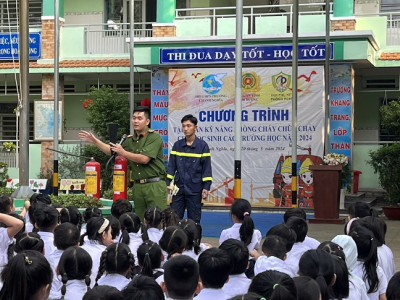 Tổ chức chương trình Tập huấn kỹ năng phòng cháy chữa cháy