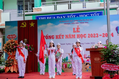 LỄ TỔNG KẾT NĂM HỌC 2023-2024 TRƯỜNG TIỂU HỌC TRẦN PHÚ