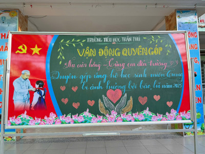 VẬN ĐỘNG QUYÊN GÓP – “NỤ CƯỜI HỒNG - CÙNG BẠN ĐẾN TRƯỜNG”