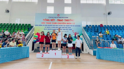 Giành huy chương vàng môn Pickeball đôi nữ