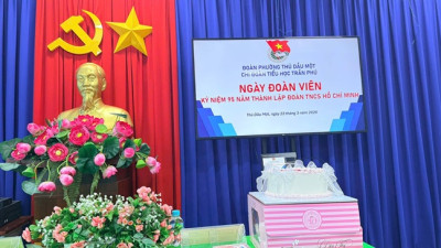 TỔ CHỨC NGÀY ĐOÀN VIÊN - KỶ NIỆM 95 NĂM NGÀY THÀNH LẬP ĐOÀN TNCS HỒ CHÍ MINH