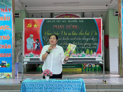 Phát động phong trào “Đọc và làm theo báo Đội”  “Mỗi tuần một Câu chuyện đẹp – Một cuốn sách hay – Một tấm gương sáng”