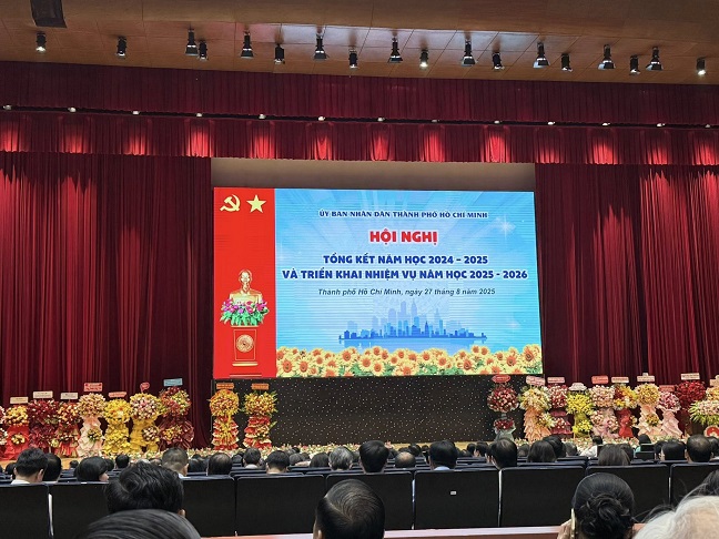 Tham dự Hội nghị Tổng kết năm học 2024 – 2025