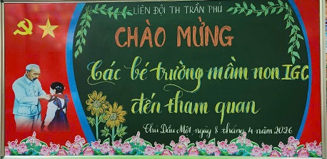 ĐÓN CÁC EM LỚP LÁ TRƯỜNG MẪU GIÁO IGC ĐẾN THAM QUAN TRƯỜNG