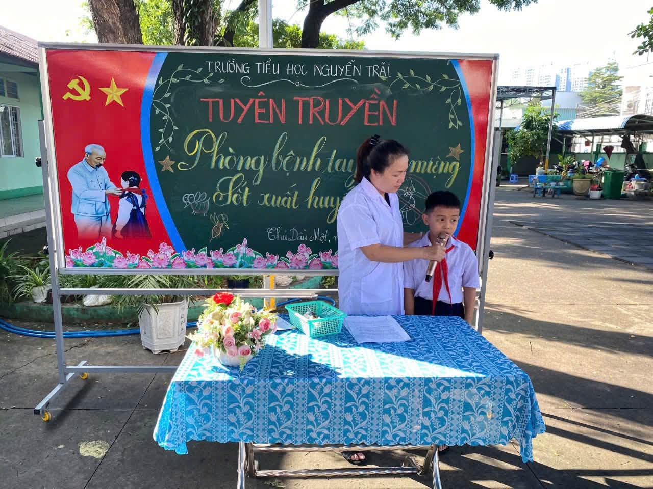 Trường Tiểu Học Nguyễn Trãi Tuyên Truyền Phòng, Chống Bệnh Sốt Xuất Huyết