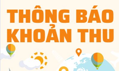 Thông báo thu tiền các khoản thu tháng 10/2025